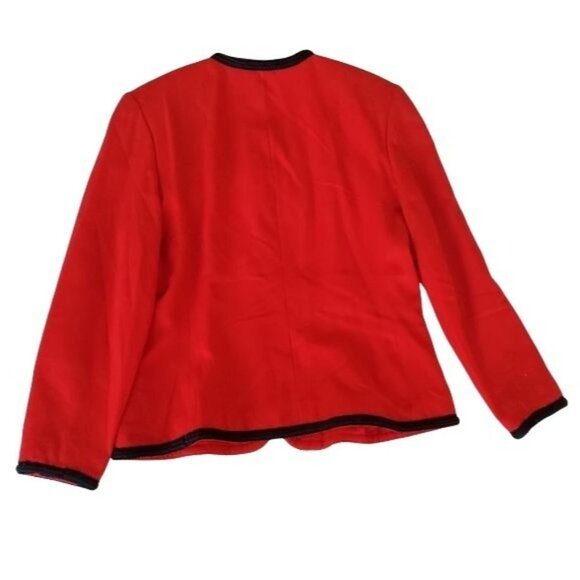 Ann Jiona Dress Blazer Jacket  w/ Embroidery - Picture 6 of 7